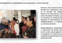 Sección 22 acusa al gobierno de Oaxaca y “operadores políticos” de orquestar “ola de represión política” en contra de sus militantes y advierte que continuará movilizaciones