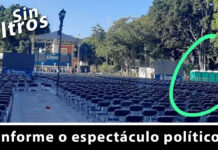 ¿Informe o espectáculo político?