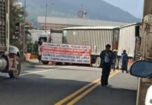Desalojan bloqueo en la Oaxaca–Cuacnopalan; cinco detenidos en Guadalupe Nata