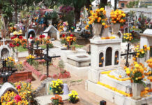 Con el sentimiento a flor de piel, miles de oaxaqueños abarrotan panteones de Oaxaca