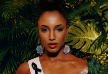 Miss Jamaica cayó del escenario y fue sacada en camilla en la preliminar del Miss Universo 2025