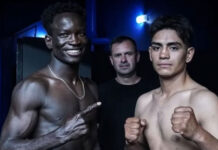 Boxeador que trabaja como vendedor ambulante y tiene 32 hermanos manda al hospital a su rival y luego pide apoyo económico para su operación