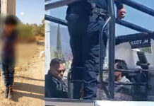 Vecinos de Tlacolula de Matamoros detienen y amagan con linchar a presuntos hampones