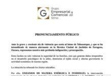 Empresarios del Istmo exigen intervención federal ante violencia en Juchitán