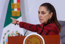 Sheinbaum confirma que una mujer salió a tomar el sol en una ventana de Palacio Nacional