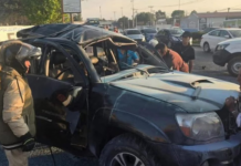 Mueren dos personas por explosión de camioneta cerca del AIFA; uno sería operador del Cártel de Sinaloa