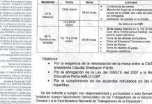 Sección 22 oficializa convocatoria de cara a paro de 72 horas; en Oaxaca habrá múltiples protestas