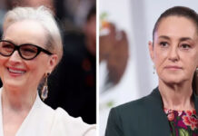 Meryl Streep reconoce a Claudia Sheinbaum durante su visita a México