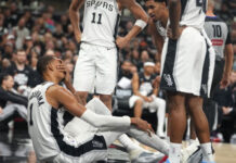 Victor Wembanyama, estrella de la NBA, sufre conmoción cerebral tras pegarse en la cara contra la duela