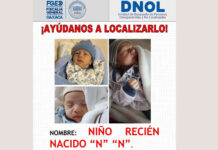 Emiten ficha de búsqueda en Oaxaca tras desaparición de bebé recién nacido; pequeño habría sido entregado para pagar deuda