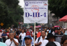 Tras consulta, Sección 22 decide continuar paro con 80% de sus militantes movilizados en Oaxaca y 20% en Ciudad de México