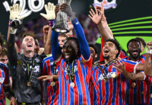 Crystal Palace vs Rayo Vallecano resultado final Conference League 2026: Mateta decide la final 1-0 en Leipzig