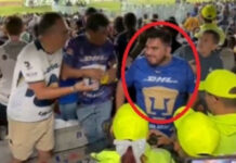 Retiran a un aficionado de Pumas del Estadio Olímpico Universitario tras agresión a directivos del América