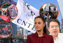 Paro de CNTE continuará y se empalmará mañana con inauguración del Mundial en CDMX
