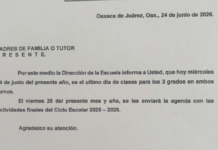 Tres días después de haber regresado de paro, Secundaria Técnica número 1 da por concluido ciclo escolar
