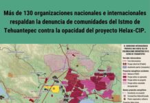 Exigen pueblos del Istmo de Tehuantepec.cancelación de megaproyecto energético promovido por empresa Helax Istmo y gobierno federal